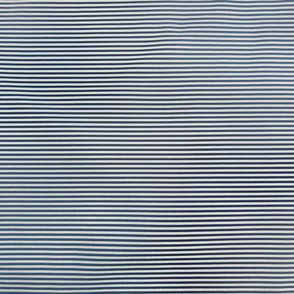 NIKE MENS DRY FIT MENS GOLF POLO SHORT SLEEVE SHIRT NAVY BLUE STRIPED SIZE LARGE - Picture 8 of 13